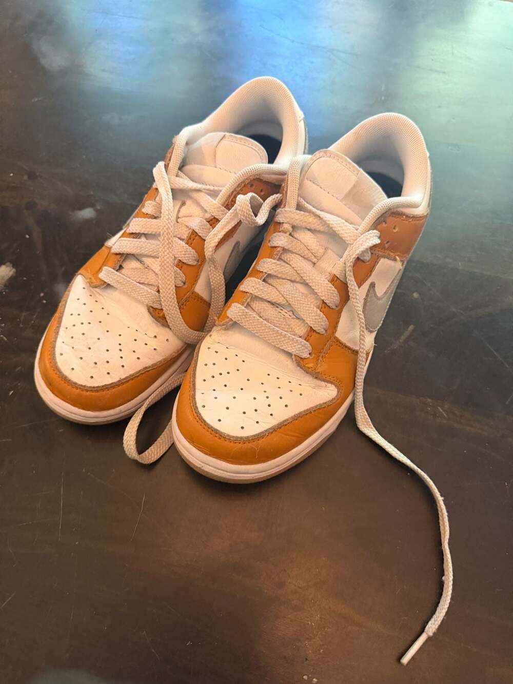 Nike Dunk Low GS 'Desert Ochre' - Vast Grey/White/White/Desert Ochre